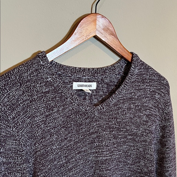 Goodthreads Other - Goodthreads Men's Brown V-Neck Sweater